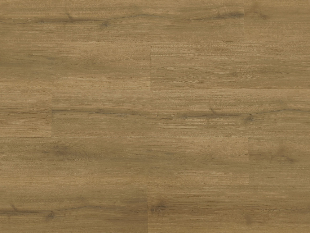 Lantai SPC Serat Kayu Coklat Sedang 7,25×48