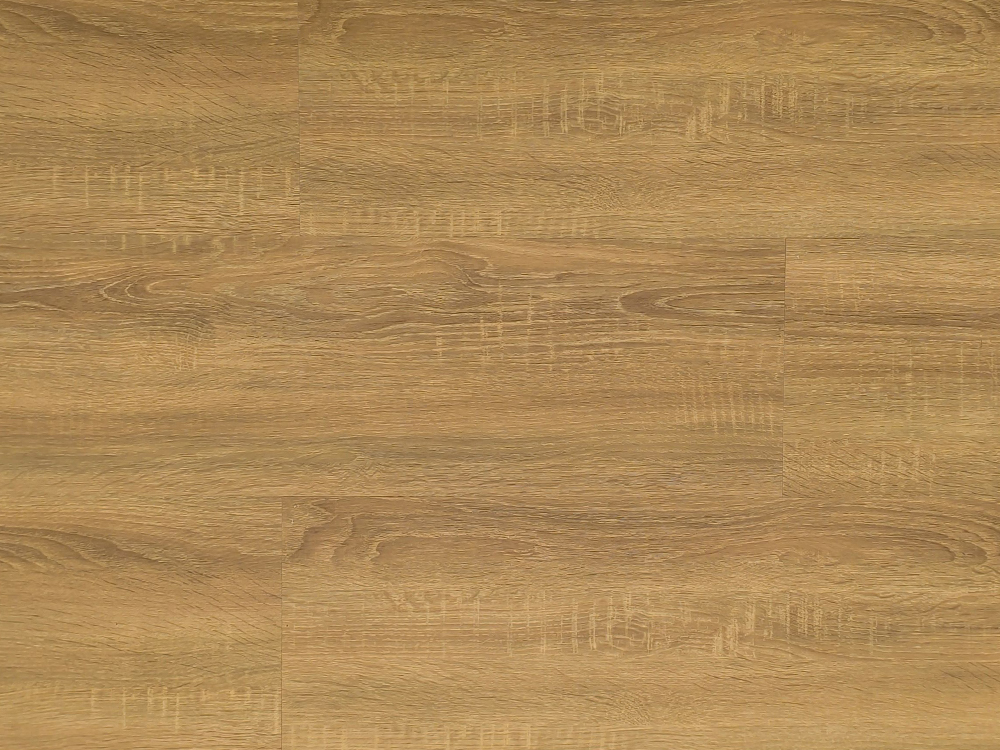 Lantai SPC Butir Kayu Coklat Muda 9×48