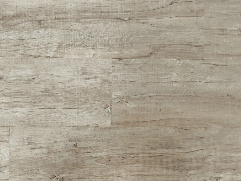 Lantai WPC Butir Kayu Abu-abu Muda 9×48