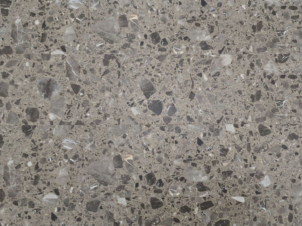 Pola Terrazzo Ubin Tampilan Batu SPC-WG 9×36