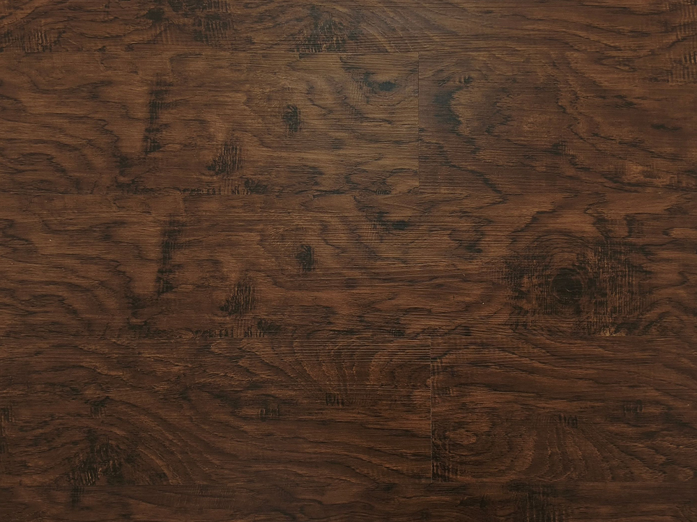 Lantai WPC Butir Kayu Coklat Tua 7×48
